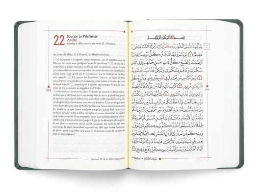 Quran edition Tawahid - vert (17x24)
