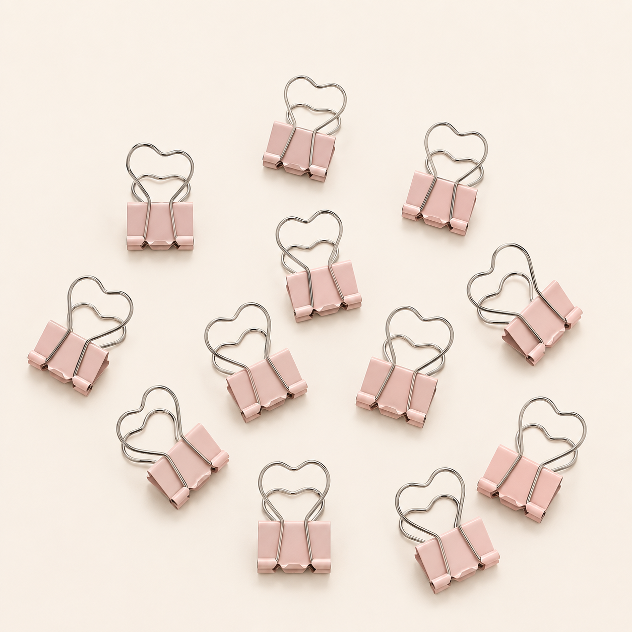 Pink Heart Clip