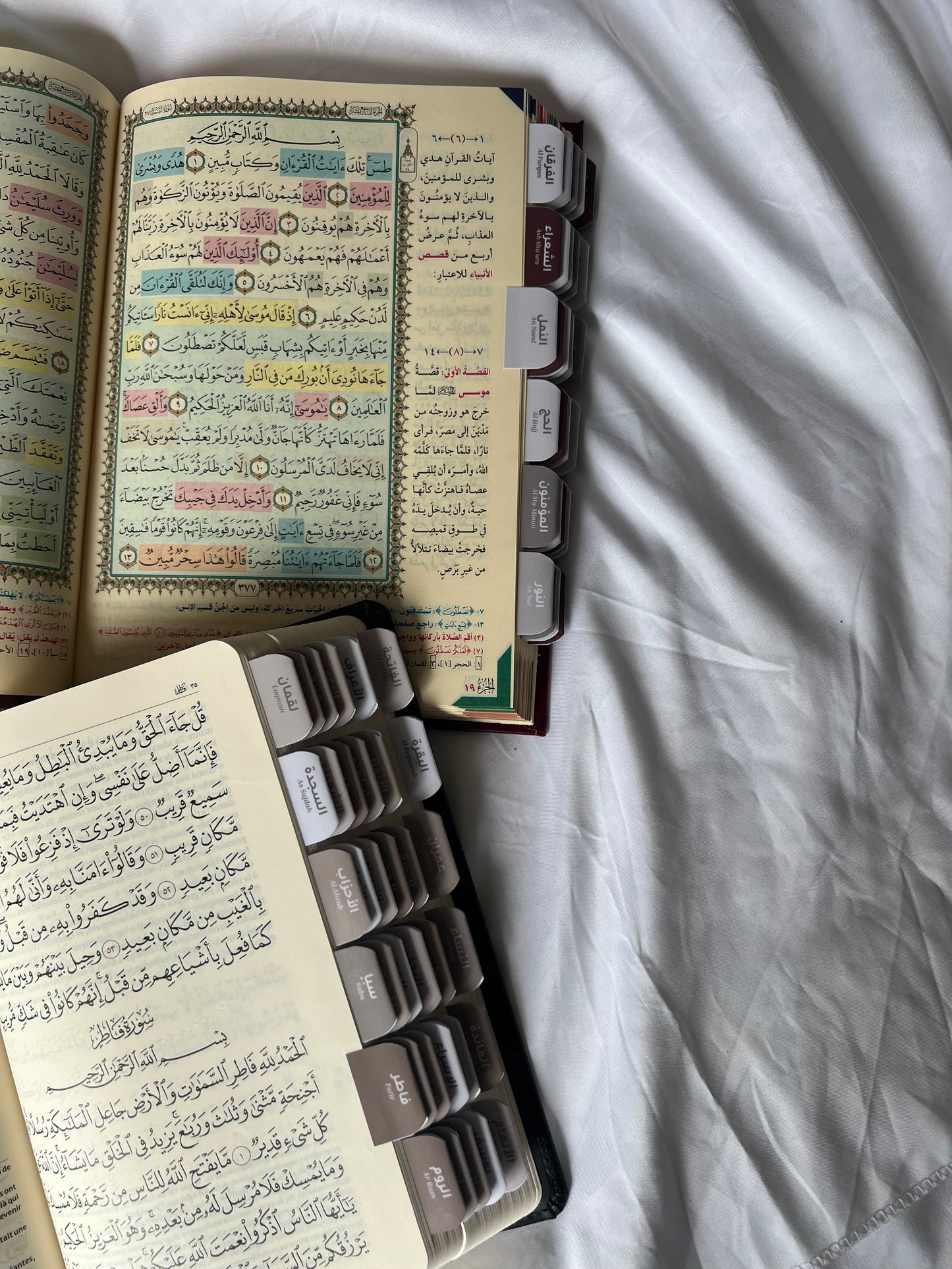 Service pose d'onglets