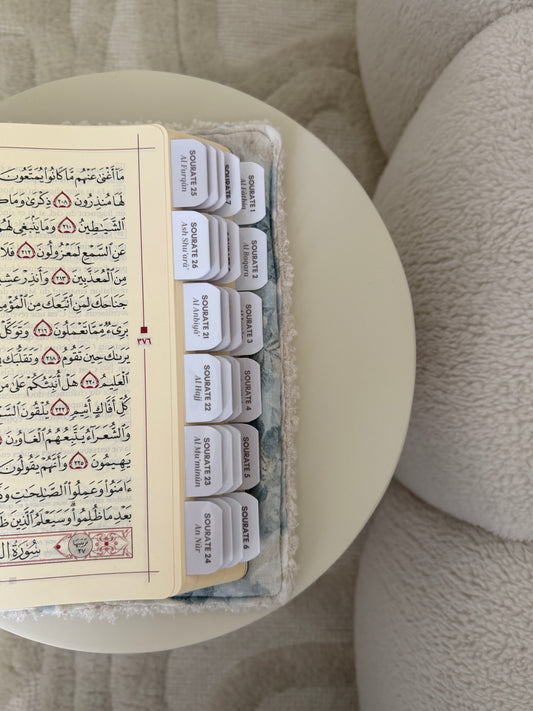 Quran Tawhid - Ivoire (avec protège Mushaf)